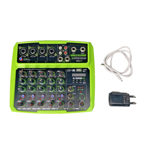 Kanal mini mixer - 6-kanal,