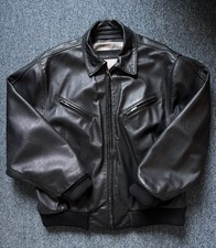 Porsche Lederjacke Schwarz L