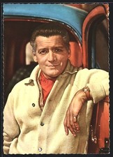 Ansichtskarte Schauspieler Carlos Thompson in Strickjacke mit Armbanduhr 