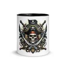 Tasse mit farbiger Innenseite