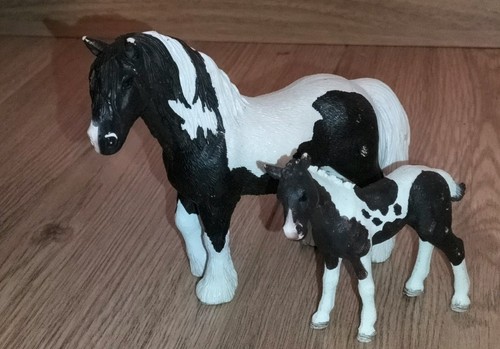 Schleich set tinker stute mit - set:,