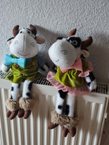 Kantenhocker kuh kühe - kantenhocker, plüsch