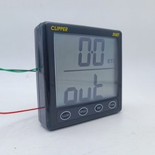 NASA MARINE CLIPPER DUET Log Depth Instrument Display Marine Boot mit Handbuch