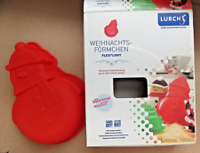 Weihnachtsbackform Schneemann aus 100% Platin - Silikon  (LURCH)