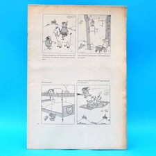 Original DDR-Comic-Druckbogen