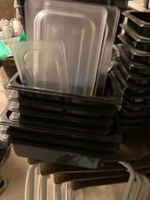 Gastronomiebedarf Professional GN Behälter Und 6 hochwertige Hochstühle