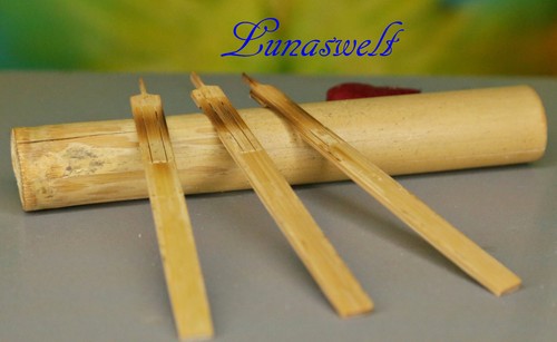 Bambusmaultrommel dreier set - ,