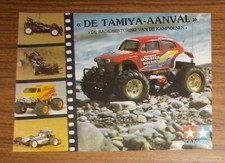 Seltene Werbung TAMIYA HUMB BACKED MONSTER BEETLE VW Käfer RC Rennwagen NL 1988