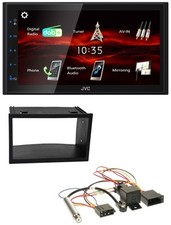 JVC USB Bluetooth MP3 DAB 2DIN Autoradio für VW Golf 4 Passat Polo T4 Fox ISO Ph