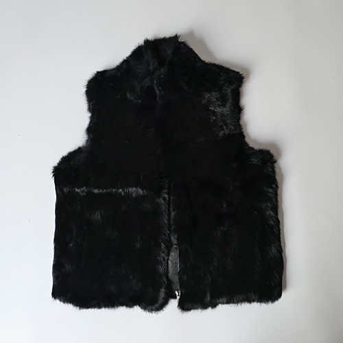 Jacke weste kaninchenmantel - weste,