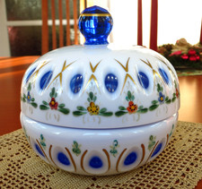 Glas Dose mit Deckel