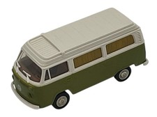 Brekina VW T2a Westfalia Campingbus H0 1:87 oliv/weiß Wohnmobil Bulli OVP
