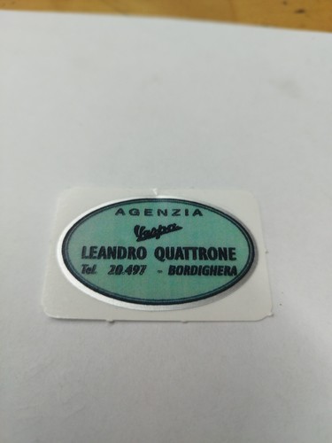 Aufkleber vespa händlerschild - aufkleber,