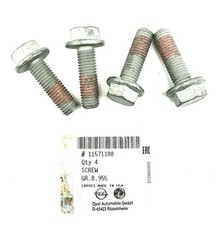 4x Originale Opel Schrauben