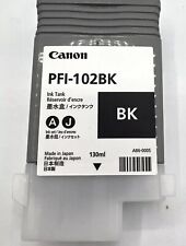 Original CANON Tintenpatrone PFI-102BK schwarz Patrone Druckerpatrone PFI-102