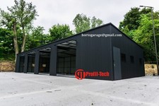 24x5 Blechgarage Fertiggarage