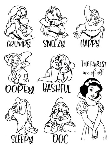 Disney schneewittchen und die - schneewittchen,