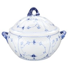 Suppenterrine groß Modell 666 Bing & Gröndahl I.Wahl Strohblume / Bla Malet