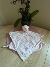 ?Schmusetuch Kuscheltuch Käthe Kruse Maus rosa weiß gestreift Mütze ?selten