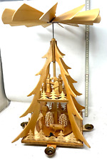 Pyramide geschnitzte Figuren DDR 1970er Jahre 50cm /P31.10/8