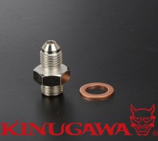 -4AN Turbo Oil Feed Adapter