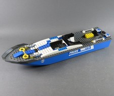 LEGO® City Schiffsrumpf 51 x 12 x 6  blau Polizei Schiff Rumpf Boot 7287