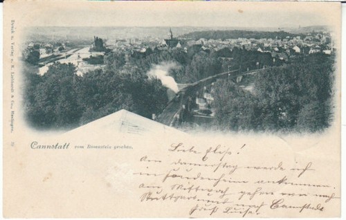 Cannstatt vom rosenstein - cannstatt,