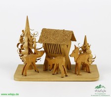 DDR Rehfütterung Rehe Raufe