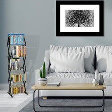 Atlantic Mitsu Tragbares Medienregal mit 5 Ebenen, schützt und organisiert