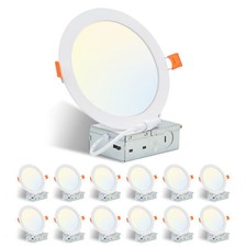 12 Pack 6 Inch 5CCT LED