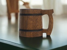 Handgefertigter bierkrug aus - bierkrug,