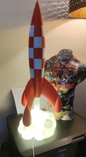 Lampe Rakete Tim und Struppi