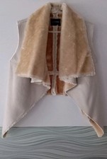 Fellimitat Weste Damen Größe