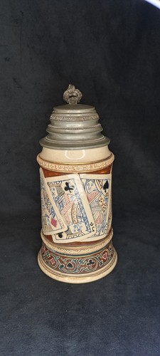 Alter bierkrug mit - bierkrug,