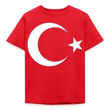Türkei Flagge Fahne Fußball Kinder T-Shirt