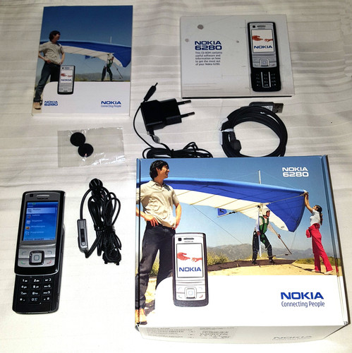 Nokia 6280 schwarz silber und - 6280,