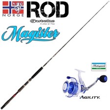 Norwegen Set Garbolino Magister JIG XP 30-50 LB + Shakespeare AGILITY 60SW FD