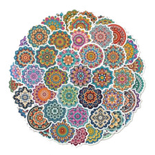 50 x Sticker Basteln Geschenk