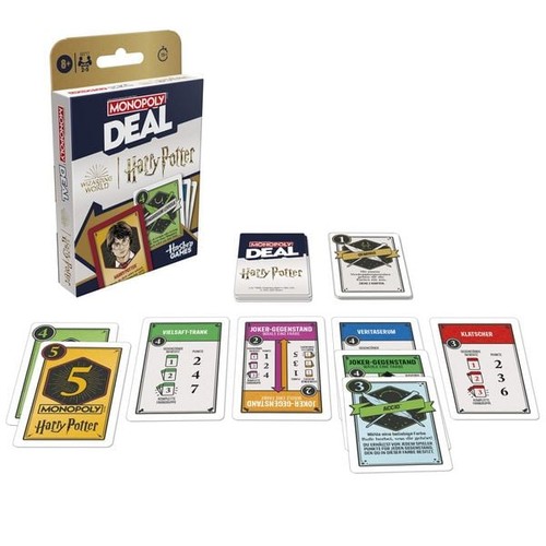 Monopoly deal harry potter - monopoly,