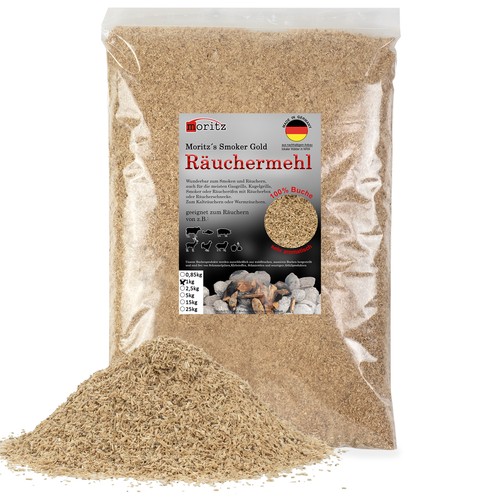 1kg räuchermehl buche - buche, fein