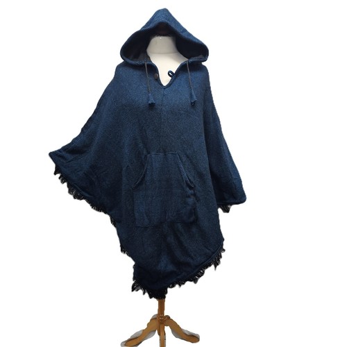 Poncho fleece gefüttert warm - fleece,