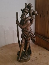 Holzstatue 1983 Christopherus