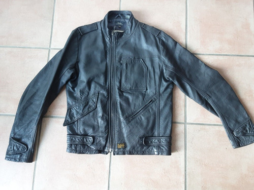 Chopper leder jacke - leder,