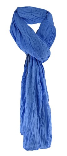 Gecrashter schal blau - in,