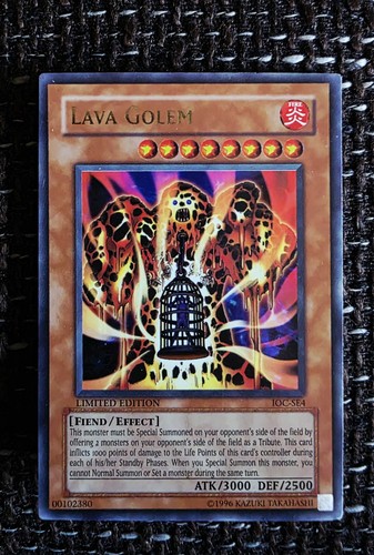 Karte lava golem - yu-gi-oh-karte,