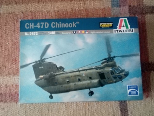 Italeri 2672 47d chinook - 2672, ch-47d