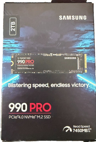 Samsung ssd 990 pro 2tb - pro, nvme