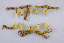 Beleuchtungssockel für Modellhäuser E5.5  19V   komplett   10 Stück  "NEU"