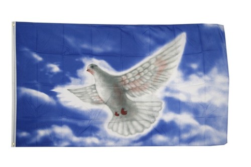 Fahne friedenstaube flagge - friedenstaube,
