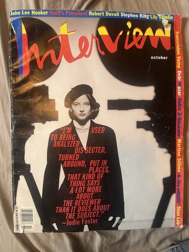 Interview magazine october - magazine, 91